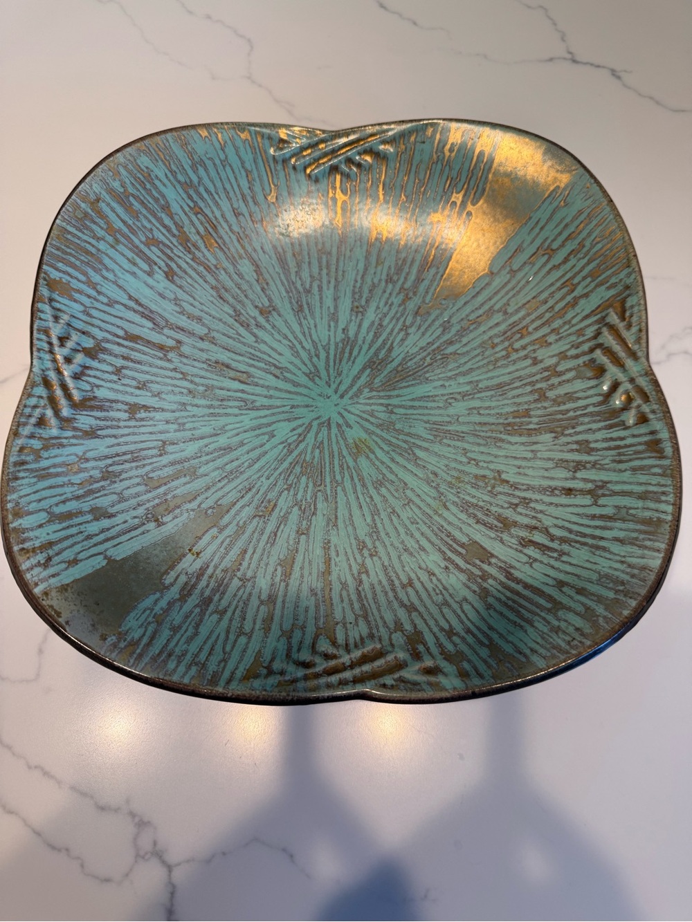 Carstens Vintage Square Bowl, 1960s